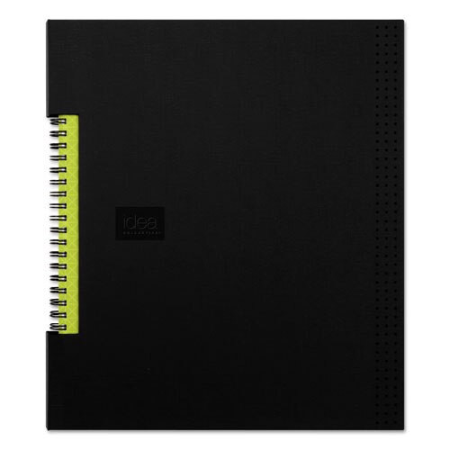 Idea Collective Professional Wirebound Hardcover Notebook, 8 1/2 X 11, Black Idea Collective Professional Wirebound Hardcover Notebook, 8 1/2 X 11, Black