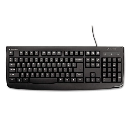 Pro Fit Usb Washable Keyboard, 104 Keys, Black Pro Fit Usb Washable Keyboard, 104 Keys, Black