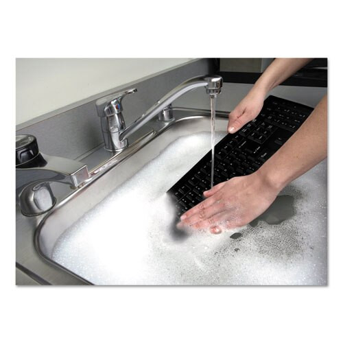 Pro Fit Usb Washable Keyboard, 104 Keys, Black Pro Fit Usb Washable Keyboard, 104 Keys, Black