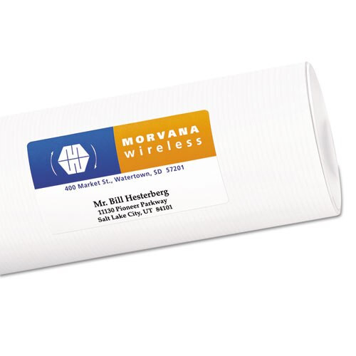 Vibrant Laser Color-print Labels W/ Sure Feed, 2 X 3 3/4, White, 200/pk Vibrant Laser Color-print Labels W/ Sure Feed, 2 X 3 3/4, White, 200/pk