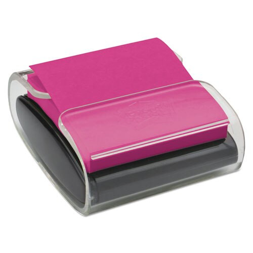 Wrap Dispenser, For 3 X 3 Pads, Black/clear Wrap Dispenser, For 3 X 3 Pads, Black/clear