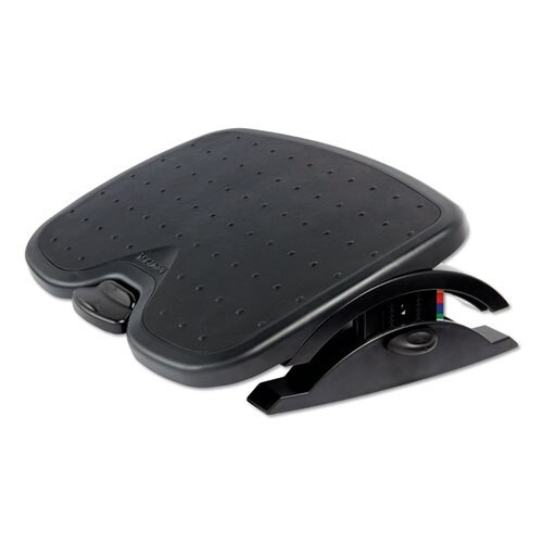 Solemate Plus Adjustable Footrest With Smartfit System, 21.9w X 3.7d X 14.2h, Black Solemate Plus Adjustable Footrest With Smartfit System, 21.9w X 3.7d X 14.2h, Black