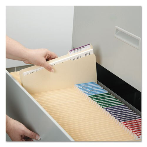 Top Tab 2-fastener Folders, 1/3-cut Tabs, Right Position, Letter Size, 11 Pt. Manila, 50/box Top Tab 2-fastener Folders, 1/3-cut Tabs, Right Position, Letter Size, 11 Pt. Manila, 50/box
