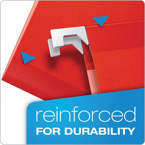 Colored Reinforced Hanging Folders, Legal Size, 1/5-cut Tab, Assorted, 25/box Colored Reinforced Hanging Folders, Legal Size, 1/5-cut Tab, Assorted, 25/box