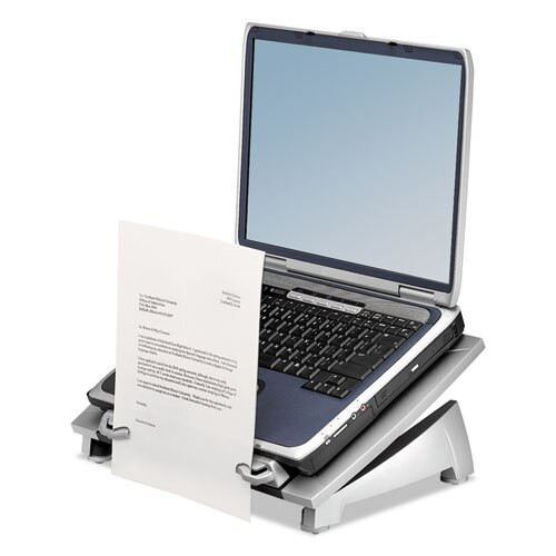 Office Suites Laptop Riser Plus, 15 1/16 X 10 1/2 X 6 1/2, Black/silver Office Suites Laptop Riser Plus, 15 1/16 X 10 1/2 X 6 1/2, Black/silver