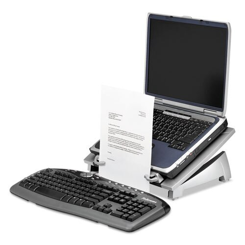 Office Suites Laptop Riser Plus, 15 1/16 X 10 1/2 X 6 1/2, Black/silver Office Suites Laptop Riser Plus, 15 1/16 X 10 1/2 X 6 1/2, Black/silver