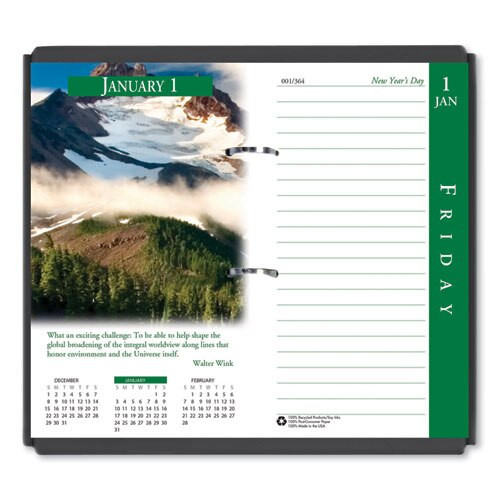 Earthscapes Desk Calendar Refill, 3.5 X 6, 2021 Earthscapes Desk Calendar Refill, 3.5 X 6, 2021