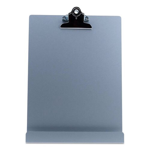 Free Standing Clipboard And Tablet Stand, 1" Clip Capacity, Holds 8.5 X 11, Silver Free Standing Clipboard And Tablet Stand, 1" Clip Capacity, Holds 8.5 X 11, Silver