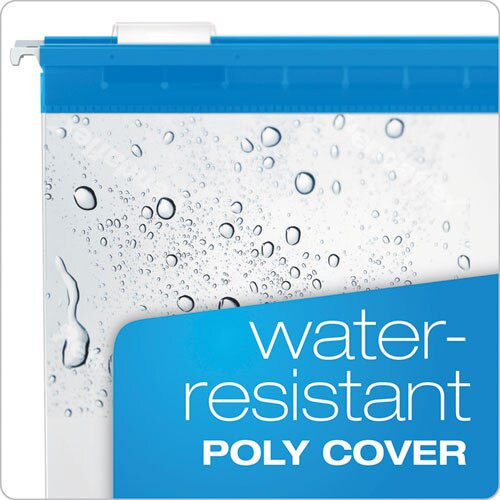 Poly Hanging Folders, Letter Size, 1/5-cut Tab, Assorted, 25/box Poly Hanging Folders, Letter Size, 1/5-cut Tab, Assorted, 25/box