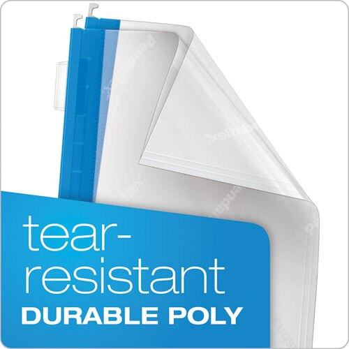 Poly Hanging Folders, Letter Size, 1/5-cut Tab, Assorted, 25/box Poly Hanging Folders, Letter Size, 1/5-cut Tab, Assorted, 25/box