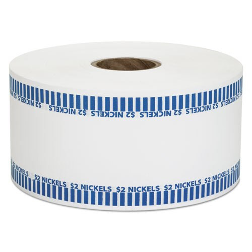 Automatic Coin Rolls, Nickels, $2, 1900 Wrappers/roll Automatic Coin Rolls, Nickels, $2, 1900 Wrappers/roll