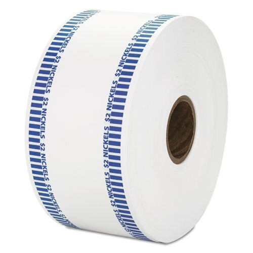 Automatic Coin Rolls, Nickels, $2, 1900 Wrappers/roll Automatic Coin Rolls, Nickels, $2, 1900 Wrappers/roll