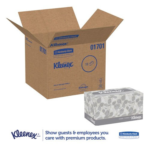 Hand Towels, Pop-up Box, Cloth, 9 X 10 ½, 120/box, 18 Boxes/carton Hand Towels, Pop-up Box, Cloth, 9 X 10 ½, 120/box, 18 Boxes/carton