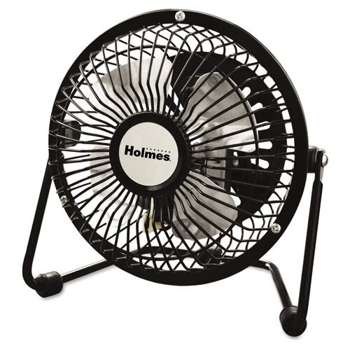 Mini High Velocity Personal Fan, One-speed, Black Mini High Velocity Personal Fan, One-speed, Black