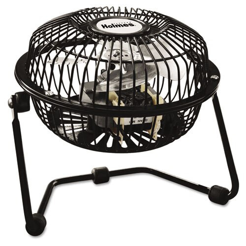 Mini High Velocity Personal Fan, One-speed, Black Mini High Velocity Personal Fan, One-speed, Black