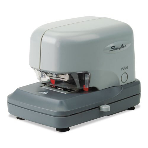 High-volume Electric Stapler, 30-sheet Capacity, Gray High-volume Electric Stapler, 30-sheet Capacity, Gray