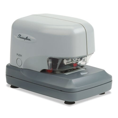 High-volume Electric Stapler, 30-sheet Capacity, Gray High-volume Electric Stapler, 30-sheet Capacity, Gray