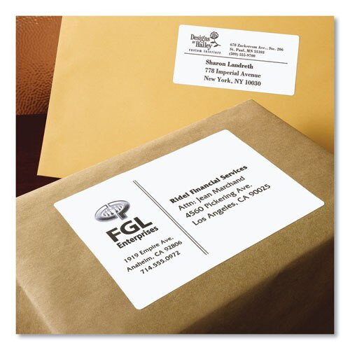 Shipping Labels W/ Trueblock Technology, Inkjet Printers, 3.5 X 5, White, 4/sheet, 25 Sheets/pack Shipping Labels W/ Trueblock Technology, Inkjet Printers, 3.5 X 5, White, 4/sheet, 25 Sheets/pack