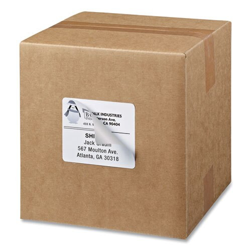 Shipping Labels W/ Trueblock Technology, Inkjet Printers, 3.33 X 4, White, 6/sheet, 25 Sheets/pack Shipping Labels W/ Trueblock Technology, Inkjet Printers, 3.33 X 4, White, 6/sheet, 25 Sheets/pack