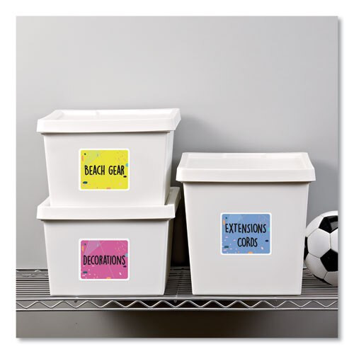 Shipping Labels W/ Trueblock Technology, Inkjet Printers, 3.33 X 4, White, 6/sheet, 25 Sheets/pack Shipping Labels W/ Trueblock Technology, Inkjet Printers, 3.33 X 4, White, 6/sheet, 25 Sheets/pack