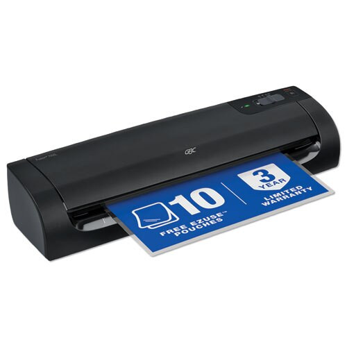 Fusion 1000l Laminator, 12" Max Document Width, 5 Mil Max Document Thickness Fusion 1000l Laminator, 12" Max Document Width, 5 Mil Max Document Thickness