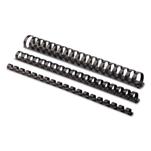 Plastic Comb Bindings, 5/16" Diameter, 40 Sheet Capacity, Black, 100 Combs/pack Plastic Comb Bindings, 5/16" Diameter, 40 Sheet Capacity, Black, 100 Combs/pack