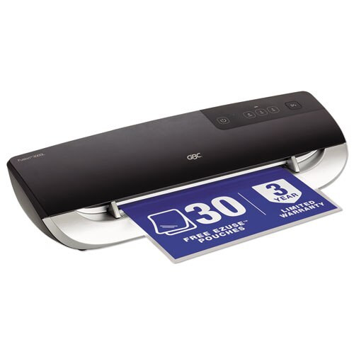 Fusion 3000l Laminator, 12" Max Document Width, 5 Mil Max Document Thickness Fusion 3000l Laminator, 12" Max Document Width, 5 Mil Max Document Thickness