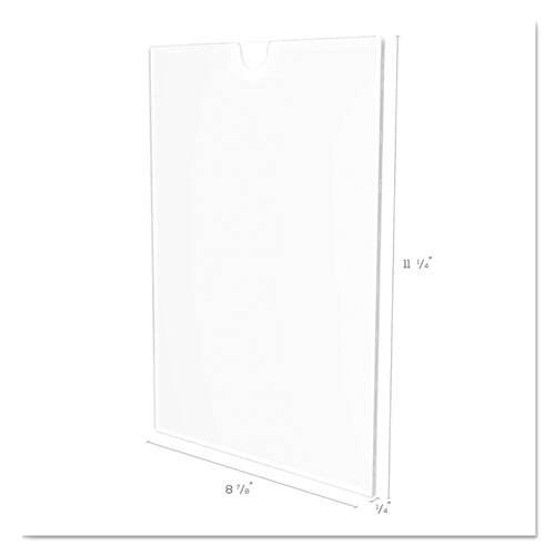 Superior Image Cubicle Sign Holder, 8 1/2 X 11 Insert, Clear Superior Image Cubicle Sign Holder, 8 1/2 X 11 Insert, Clear