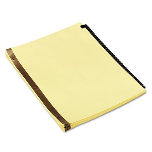 Deluxe Preprinted Simulated Leather Tab Dividers With Gold Printing, 31-tab, 1 To 31, 11 X 8.5, Buff, 1 Set Deluxe Preprinted Simulated Leather Tab Dividers With Gold Printing, 31-tab, 1 To 31, 11 X 8.5, Buff, 1 Set