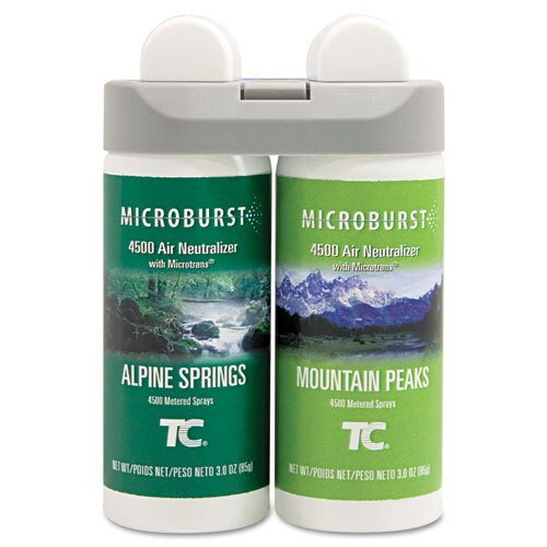 Microburst Duet Refills, Gentle Breeze/linen Fresh, 3 Oz, 4/carton Microburst Duet Refills, Gentle Breeze/linen Fresh, 3 Oz, 4/carton