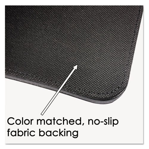 Sagamore Desk Pad W/flip-open Side Panels, 36 X 20, Black Sagamore Desk Pad W/flip-open Side Panels, 36 X 20, Black