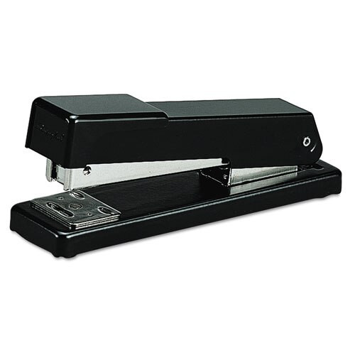 Compact Desk Stapler, 20-sheet Capacity, Black Compact Desk Stapler, 20-sheet Capacity, Black
