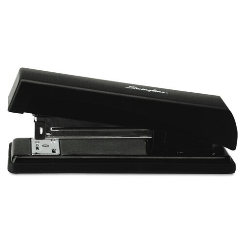 Compact Desk Stapler, 20-sheet Capacity, Black Compact Desk Stapler, 20-sheet Capacity, Black