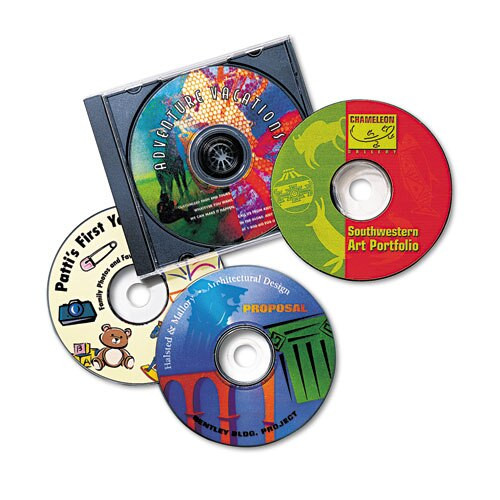 Inkjet Cd Labels, Matte White, 40/pack Inkjet Cd Labels, Matte White, 40/pack