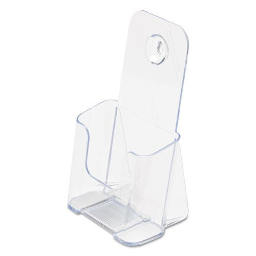 Docuholder For Countertop/wall-mount, Leaflet Size, 4.25w X 3.25d X 7.75h, Clear Docuholder For Countertop/wall-mount, Leaflet Size, 4.25w X 3.25d X 7.75h, Clear