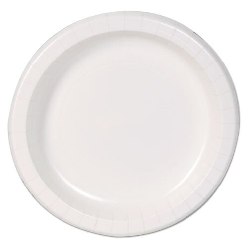Basic Paper Dinnerware, Plates, White, 8.5" Diameter, 125/pack Basic Paper Dinnerware, Plates, White, 8.5" Diameter, 125/pack