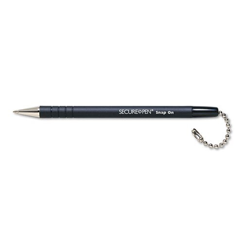 Replacement Ballpoint Pen For The Secure-a-pen System, 1mm, Black Ink/barrel Replacement Ballpoint Pen For The Secure-a-pen System, 1mm, Black Ink/barrel
