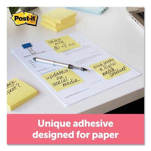 Original Pads In Canary Yellow, 3 X 3, 90-sheet, 24/pack Original Pads In Canary Yellow, 3 X 3, 90-sheet, 24/pack
