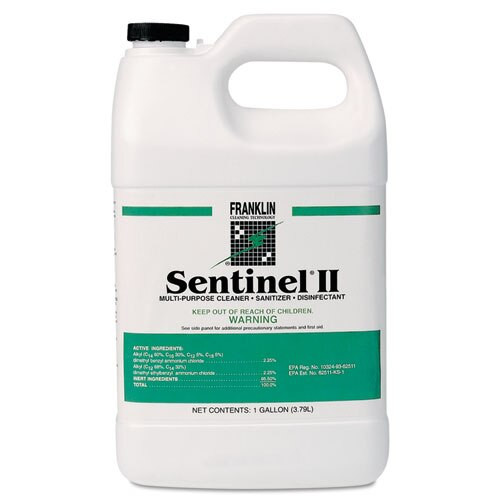 Sentinel Ii Disinfectant, Citrus Scent, Liquid, 1 Gal. Bottles, 4/carton Sentinel Ii Disinfectant, Citrus Scent, Liquid, 1 Gal. Bottles, 4/carton