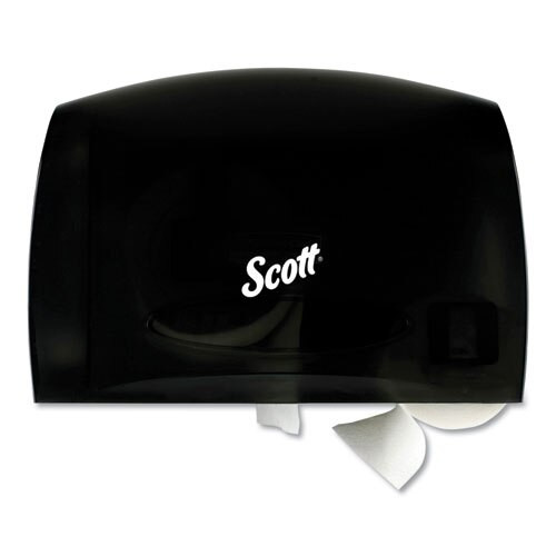 Essential Coreless Jumbo Roll Tissue Dispenser, 14.25 X 6 X 9.7, Black Essential Coreless Jumbo Roll Tissue Dispenser, 14.25 X 6 X 9.7, Black