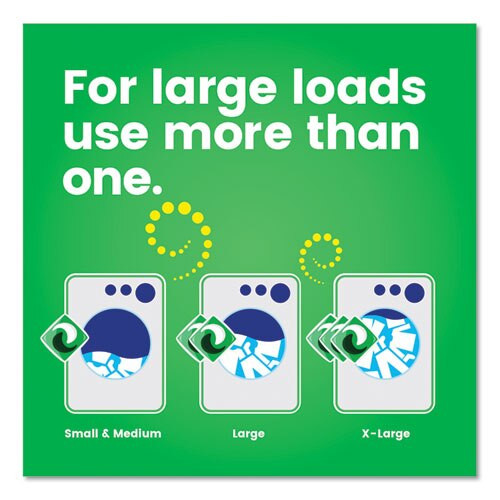 Flings Detergent Pods, Original, 72/container, 4 Container/carton Flings Detergent Pods, Original, 72/container, 4 Container/carton