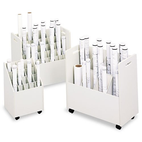 Laminate Mobile Roll Files, 20 Compartments, 15.25w X 13.25d X 23.25h, Putty Laminate Mobile Roll Files, 20 Compartments, 15.25w X 13.25d X 23.25h, Putty