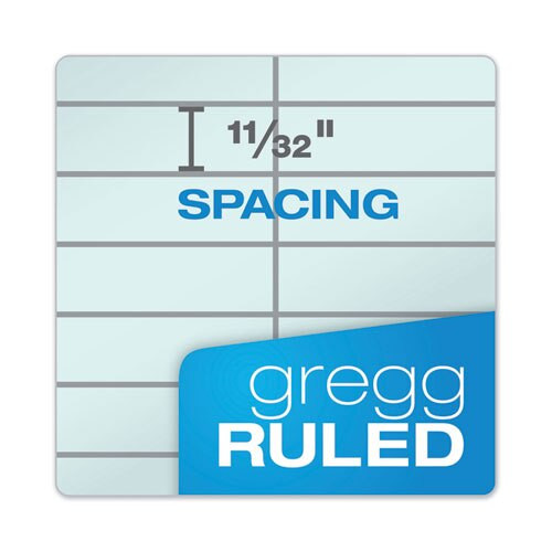 Prism Steno Books, Gregg Rule, 6 X 9, Blue, 80 Sheets, 4/pack Prism Steno Books, Gregg Rule, 6 X 9, Blue, 80 Sheets, 4/pack