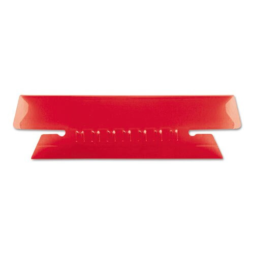 Transparent Colored Tabs For Hanging File Folders, 1/3-cut Tabs, Red, 3.5" Wide, 25/pack Transparent Colored Tabs For Hanging File Folders, 1/3-cut Tabs, Red, 3.5" Wide, 25/pack