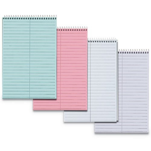 Prism Steno Books, Gregg Rule, 6 X 9, Pink, 80 Sheets, 4/pack Prism Steno Books, Gregg Rule, 6 X 9, Pink, 80 Sheets, 4/pack