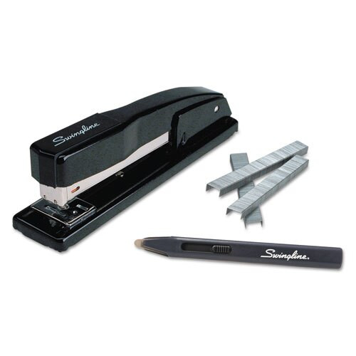 Commercial Desk Stapler Value Pack, 20-sheet Capacity, Black Commercial Desk Stapler Value Pack, 20-sheet Capacity, Black
