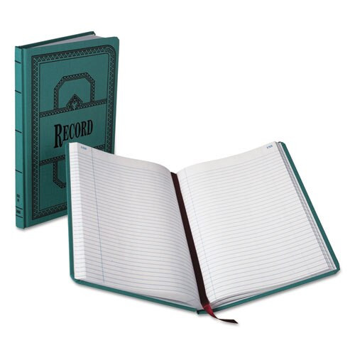 Record/account Book, Record Rule, Blue, 300 Pages, 12 1/8 X 7 5/8 Record/account Book, Record Rule, Blue, 300 Pages, 12 1/8 X 7 5/8
