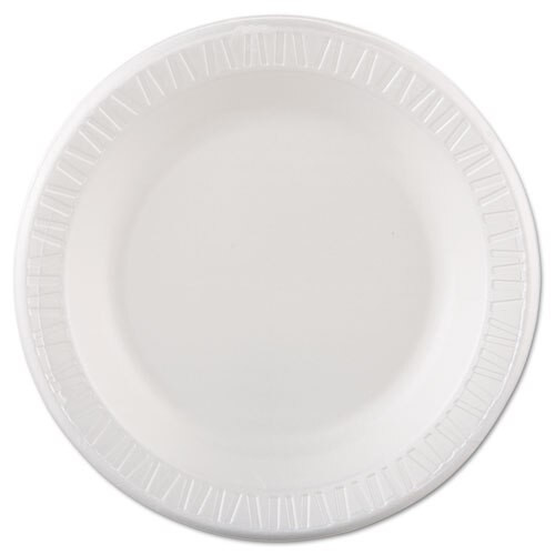 Quiet Classic Laminated Foam Dinnerware, Plate, 10 1/4", White, 125/pk, 4 Pks/cs Quiet Classic Laminated Foam Dinnerware, Plate, 10 1/4", White, 125/pk, 4 Pks/cs
