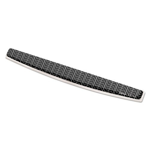 Photo Gel Wrist Rest With Microban, 18 1/2 X 2 5/16 X 3/4, Gray/white Photo Gel Wrist Rest With Microban, 18 1/2 X 2 5/16 X 3/4, Gray/white