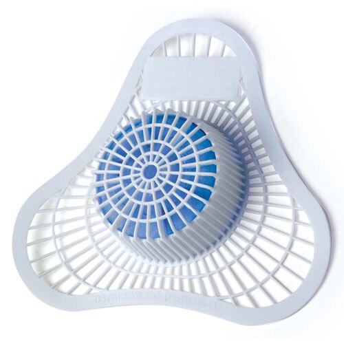 Health Gards Urinal Screen With Non-para Block, White/pink, Cherry, Dozen